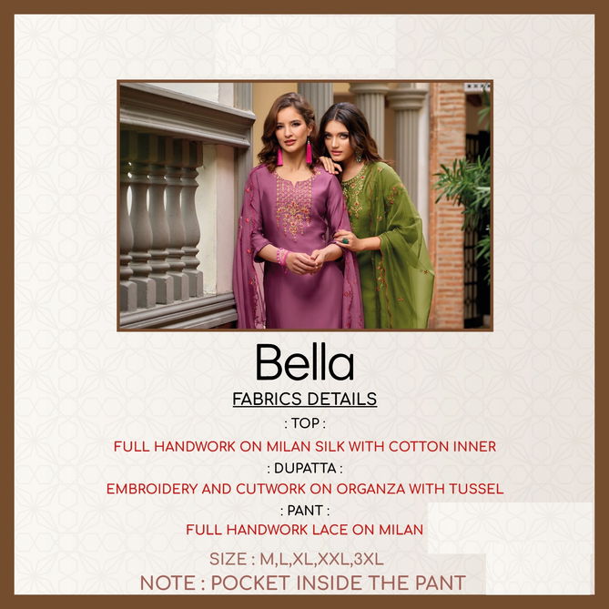 Bella By Lily And Lali Designer Readymade Suits Catalog